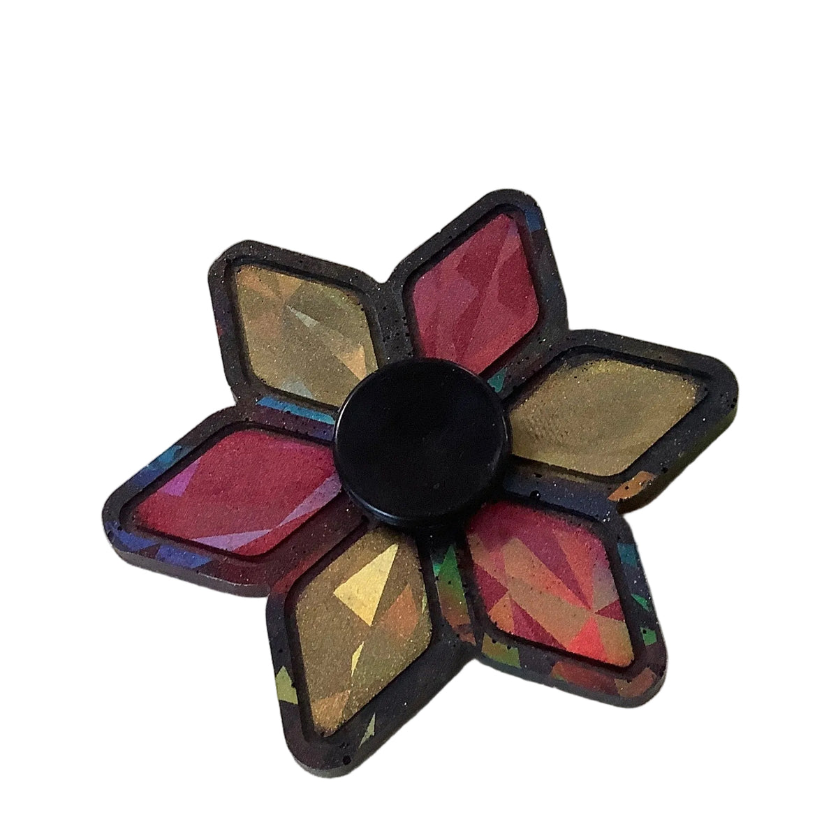 Resin Fidget Spinners by Simply Syran