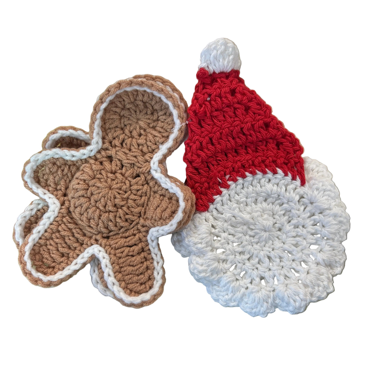 Crotchet Christmas Coasters