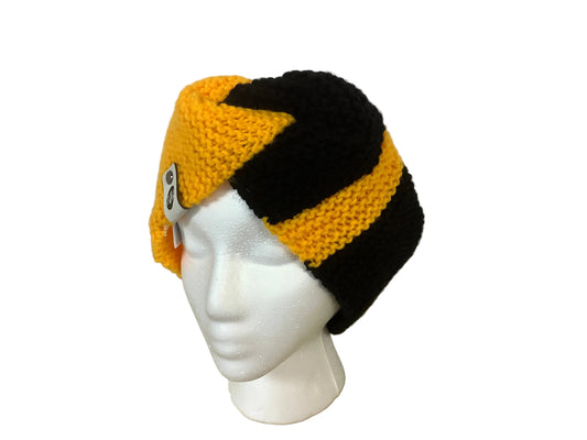 Crotchet ear warmer headband
