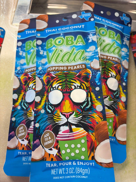 Boba Vida popping pearls
