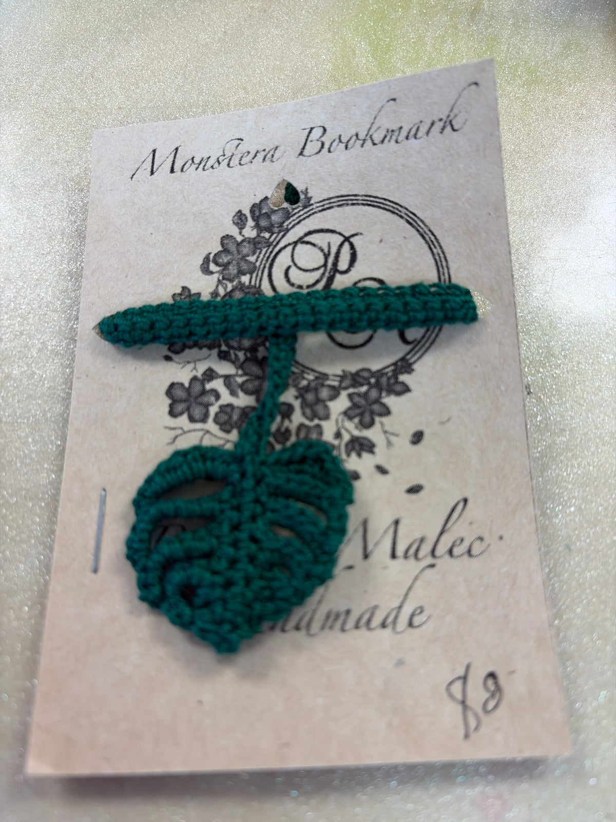 Patricia Malec handmade, crochet bookmark