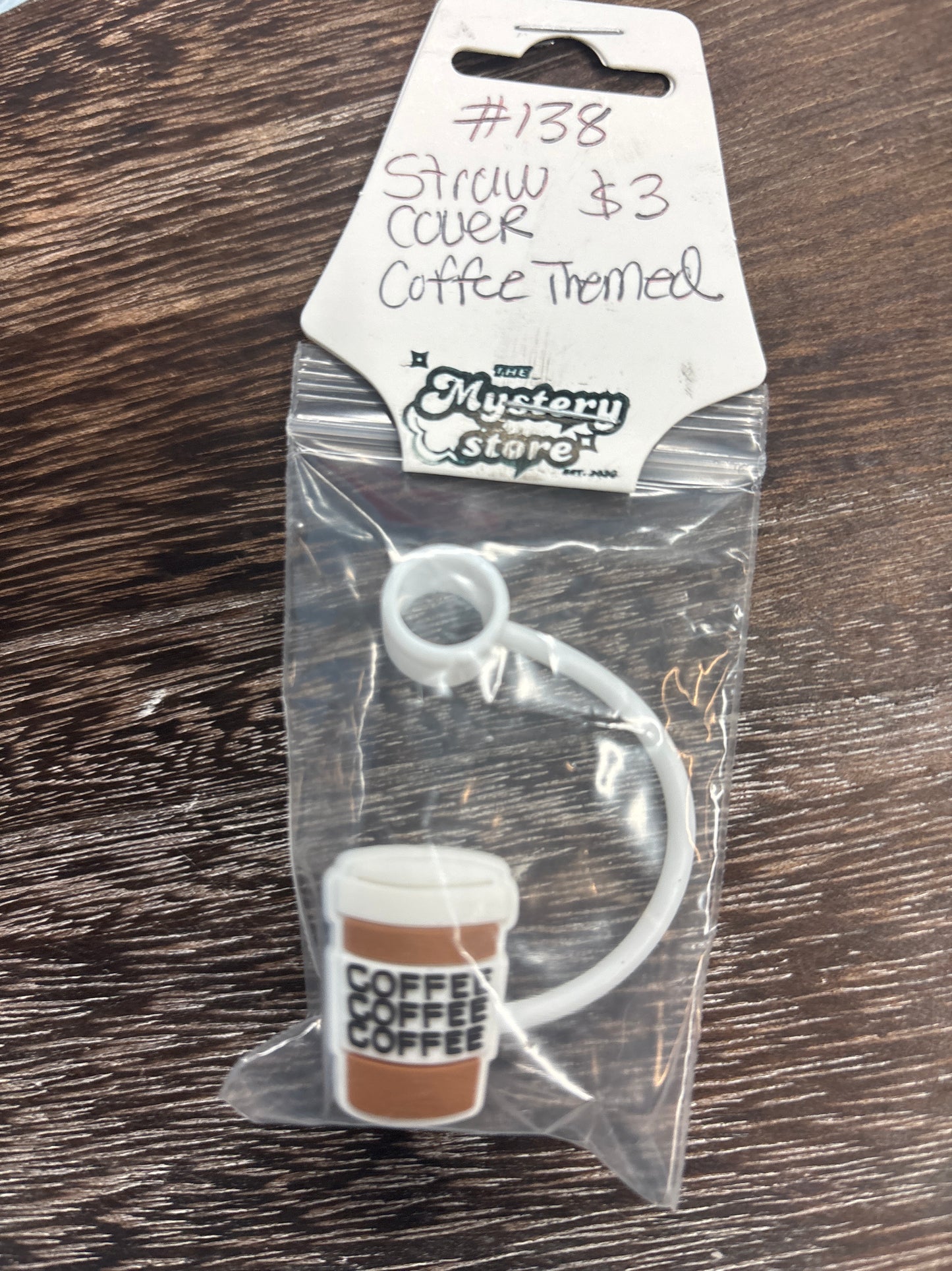 Straw Cover Coffee Theme