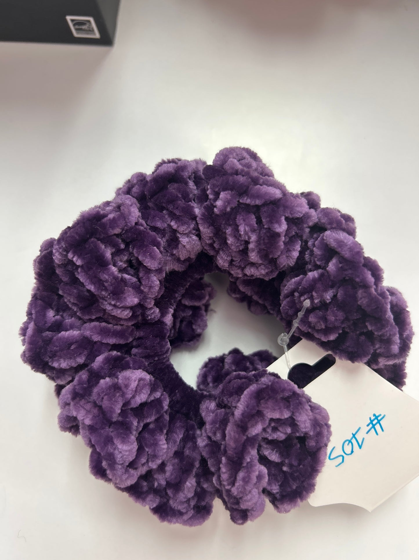 Crotchet Velvet Scrunchie