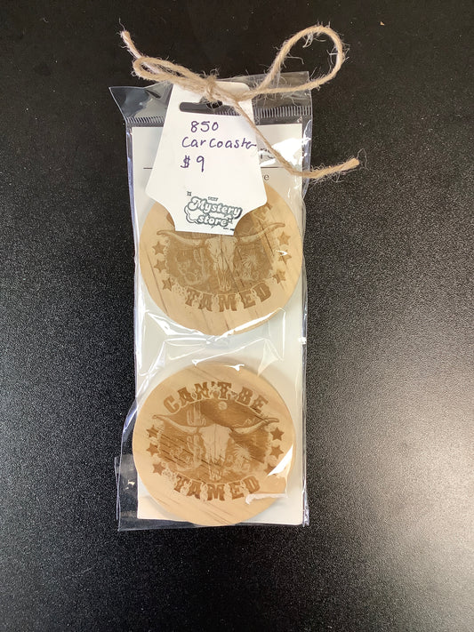 Car Coaster set-wooden