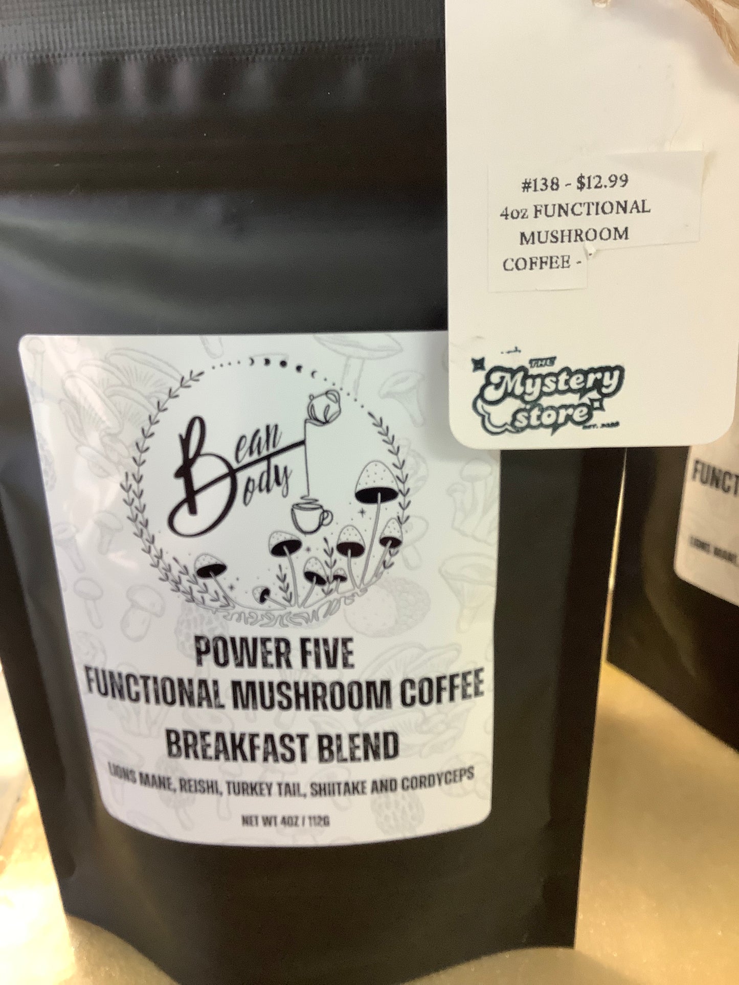 4oz functional mushroom coffee