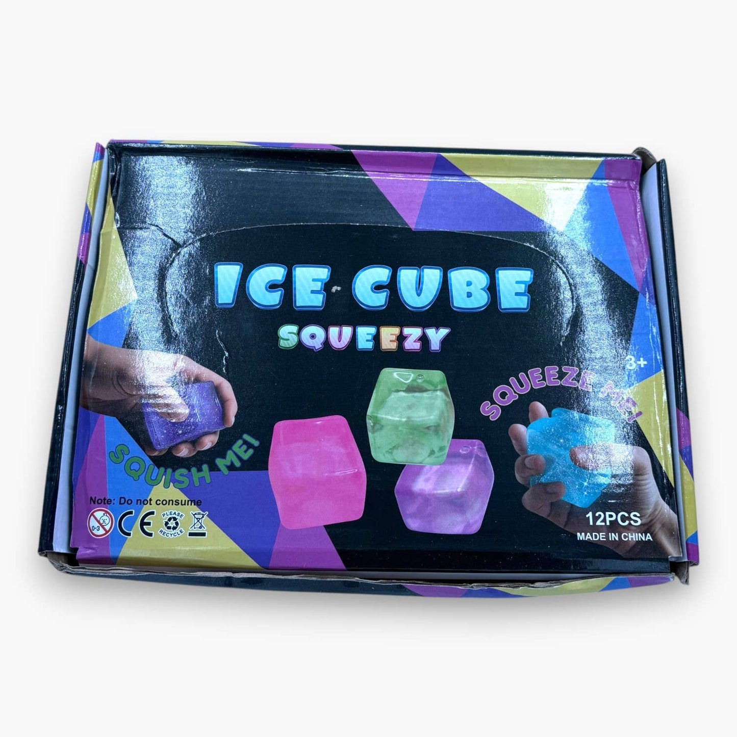 Ice Cube Squeezy Tie-Dye 12ct PDQ