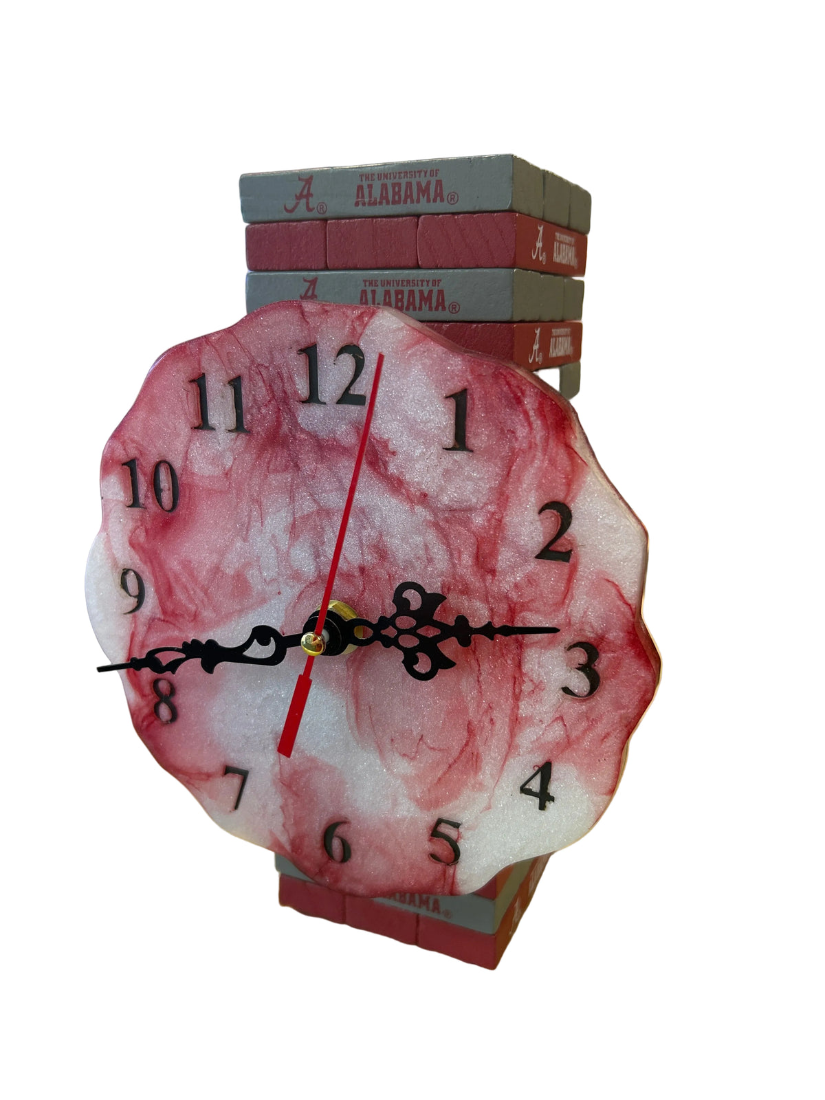 Resin Clock With Stand by Simply Syran