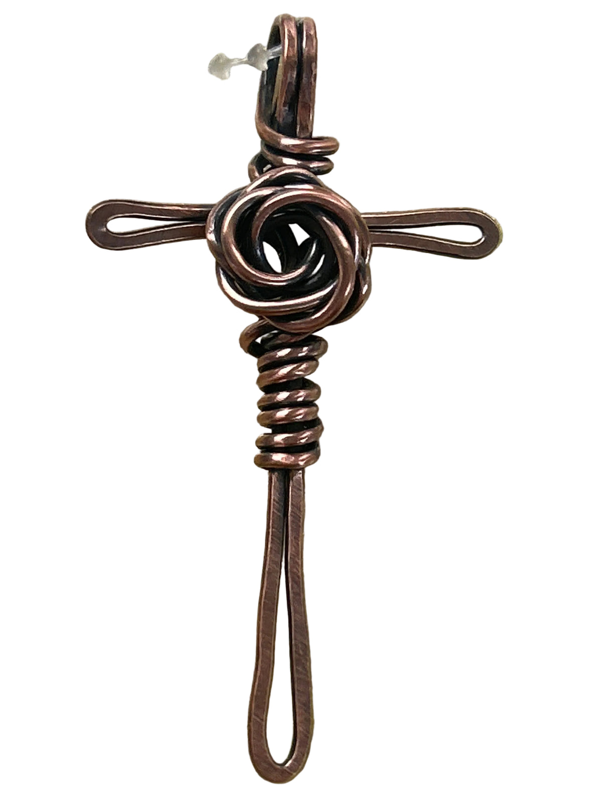 Mel’s Tangled Willow Copper Wire Wrapped Pendant