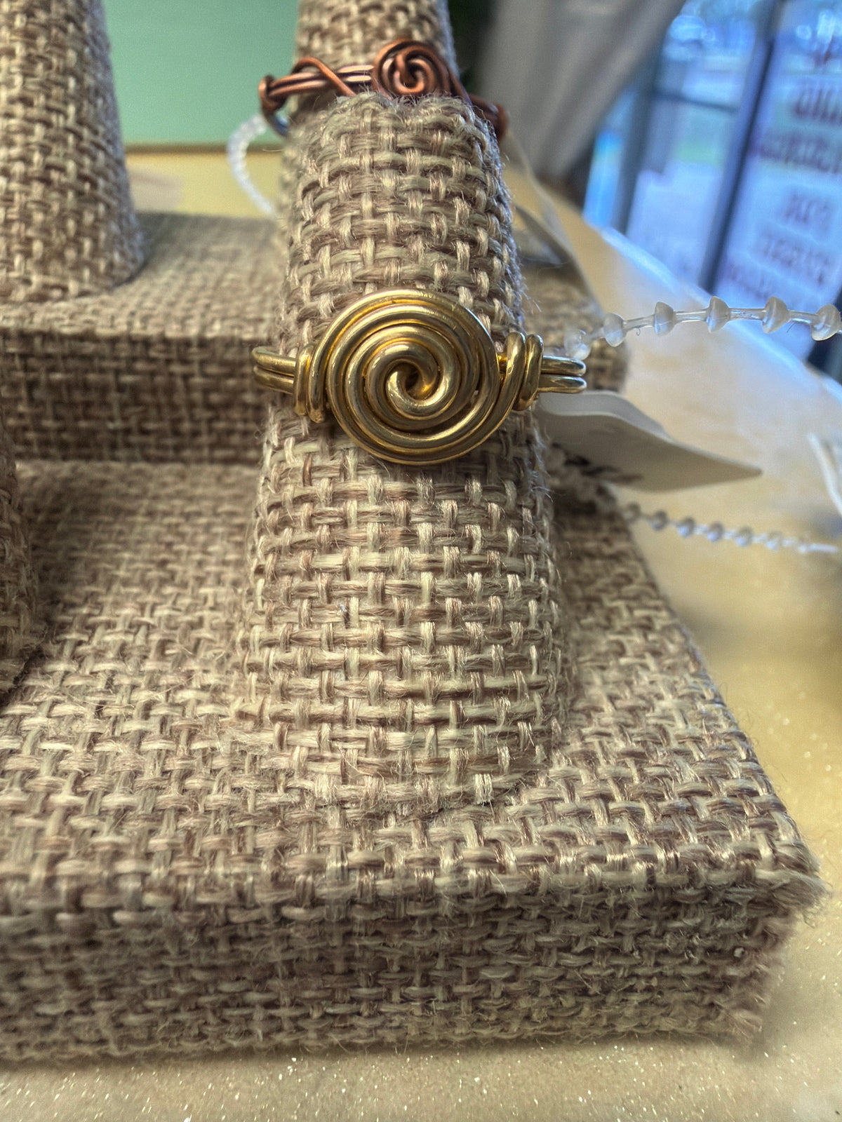 Mel’s Tangled Willow Copper Wire Rings