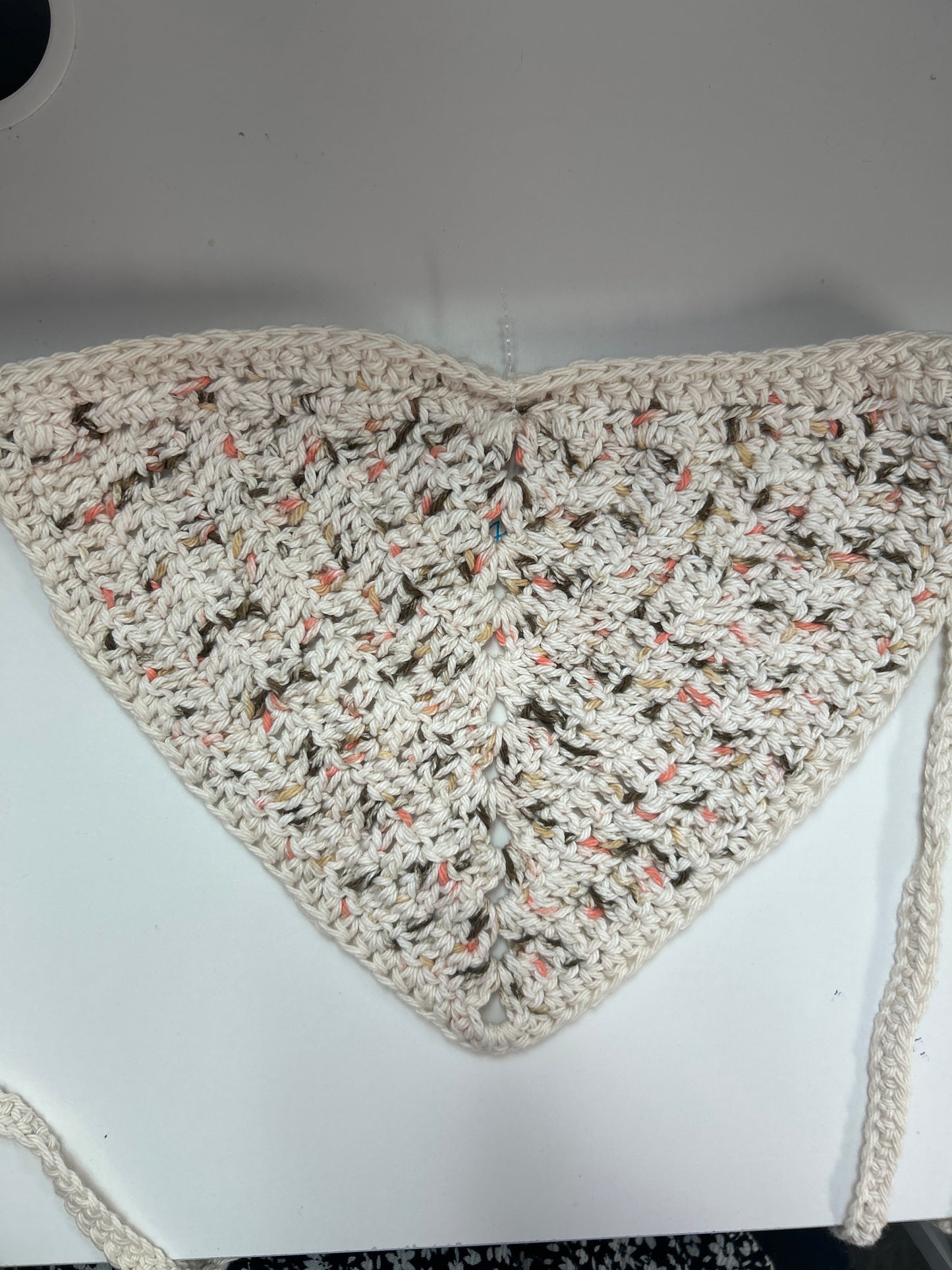 Crotchet hair bandana