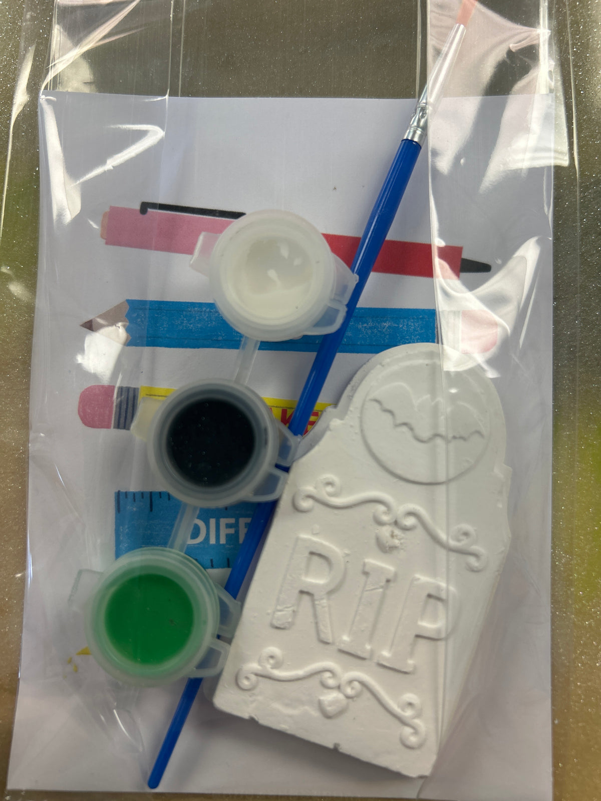 Paint your own Halloween kits
