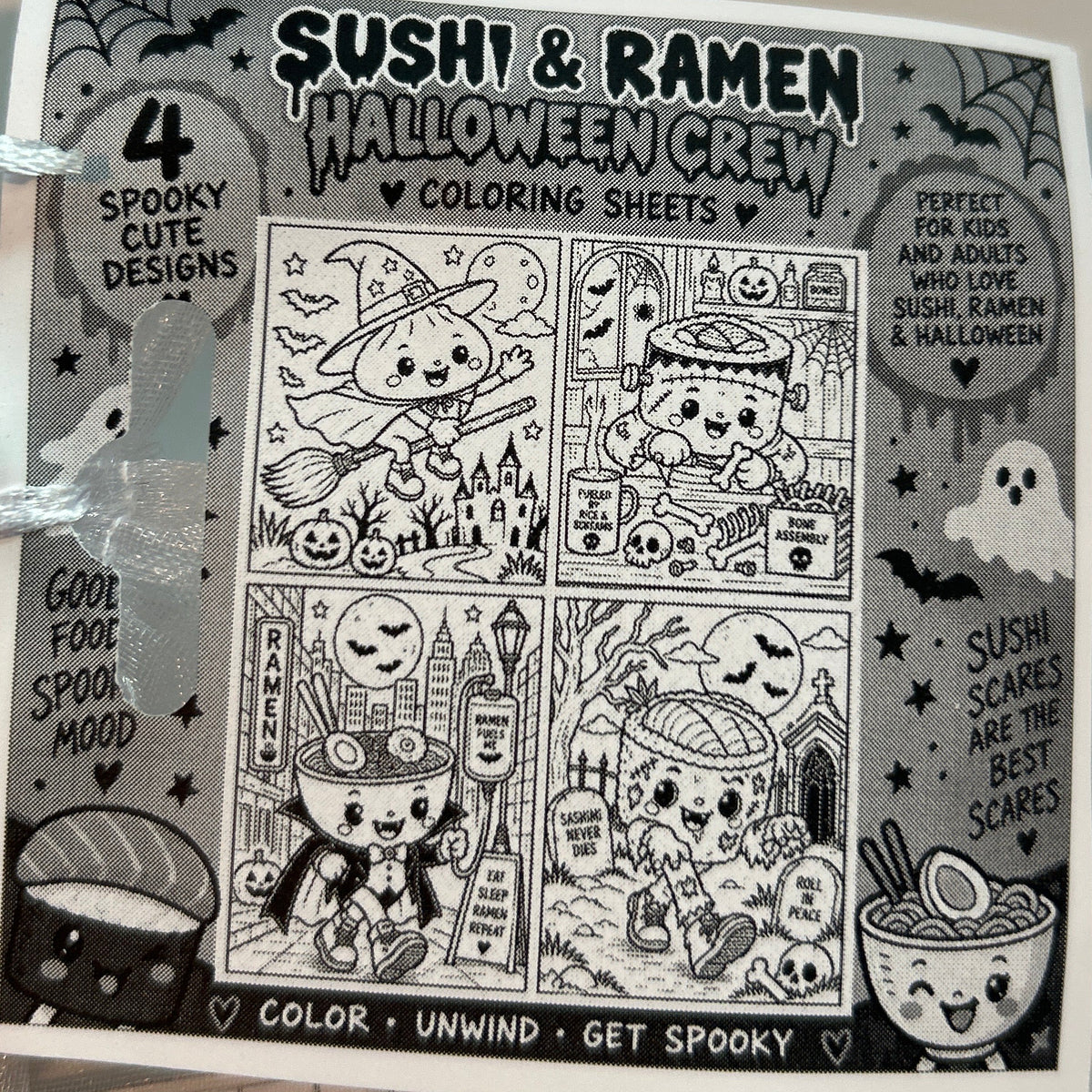 Halloween Coloring Kit