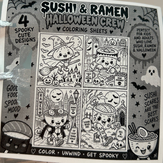 Halloween Coloring Kit