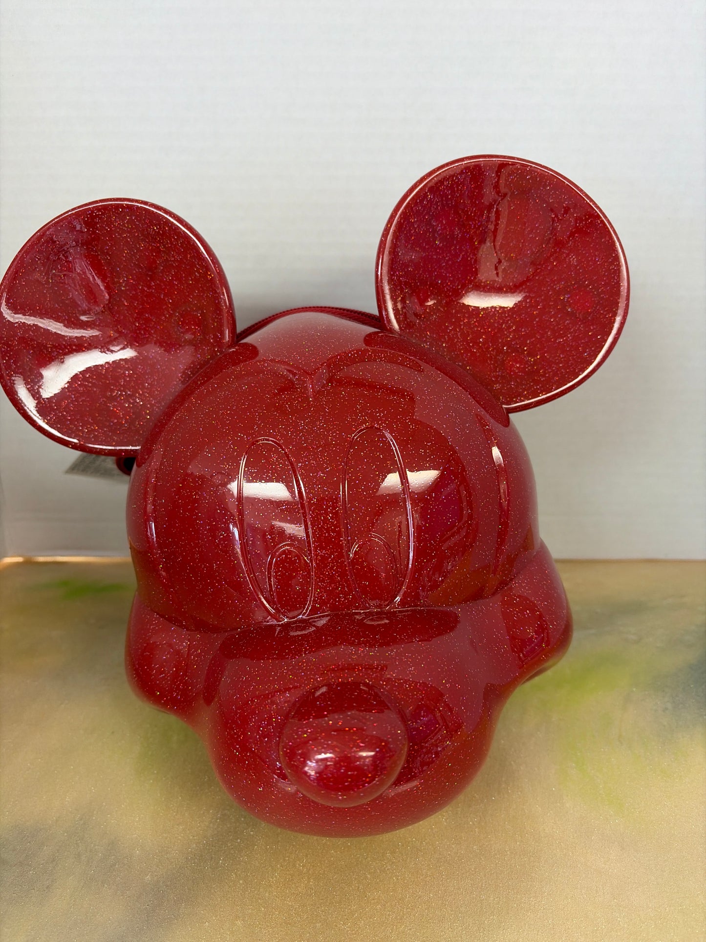 Red Mickey Mouse loungefly bag