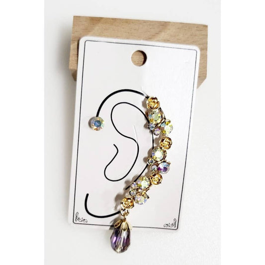 Multi Cuff Earring One Side Set