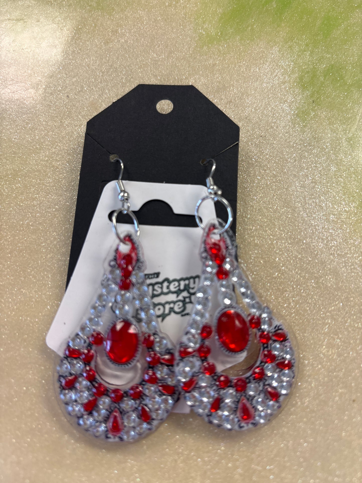 Diamond art earrings