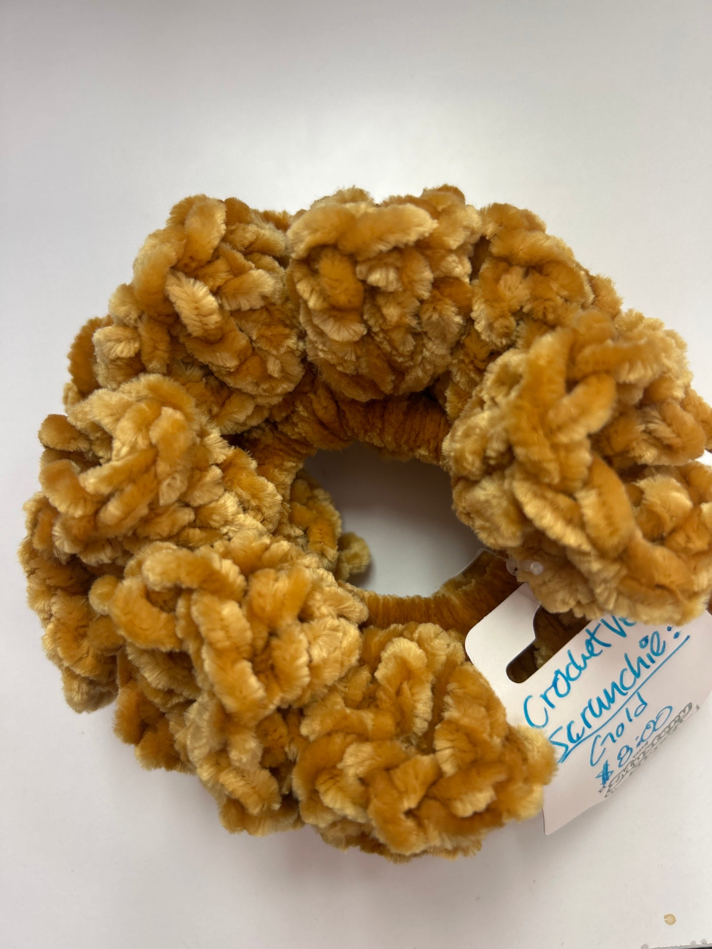 Crotchet Velvet Scrunchie