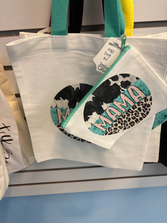 Bag w/ matching zipper bag