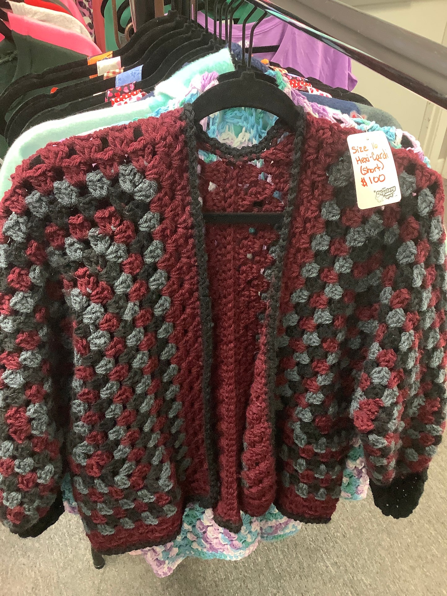 Size 16 Hexi Cardi