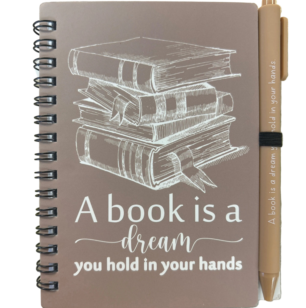 Bookish Notebook and pen