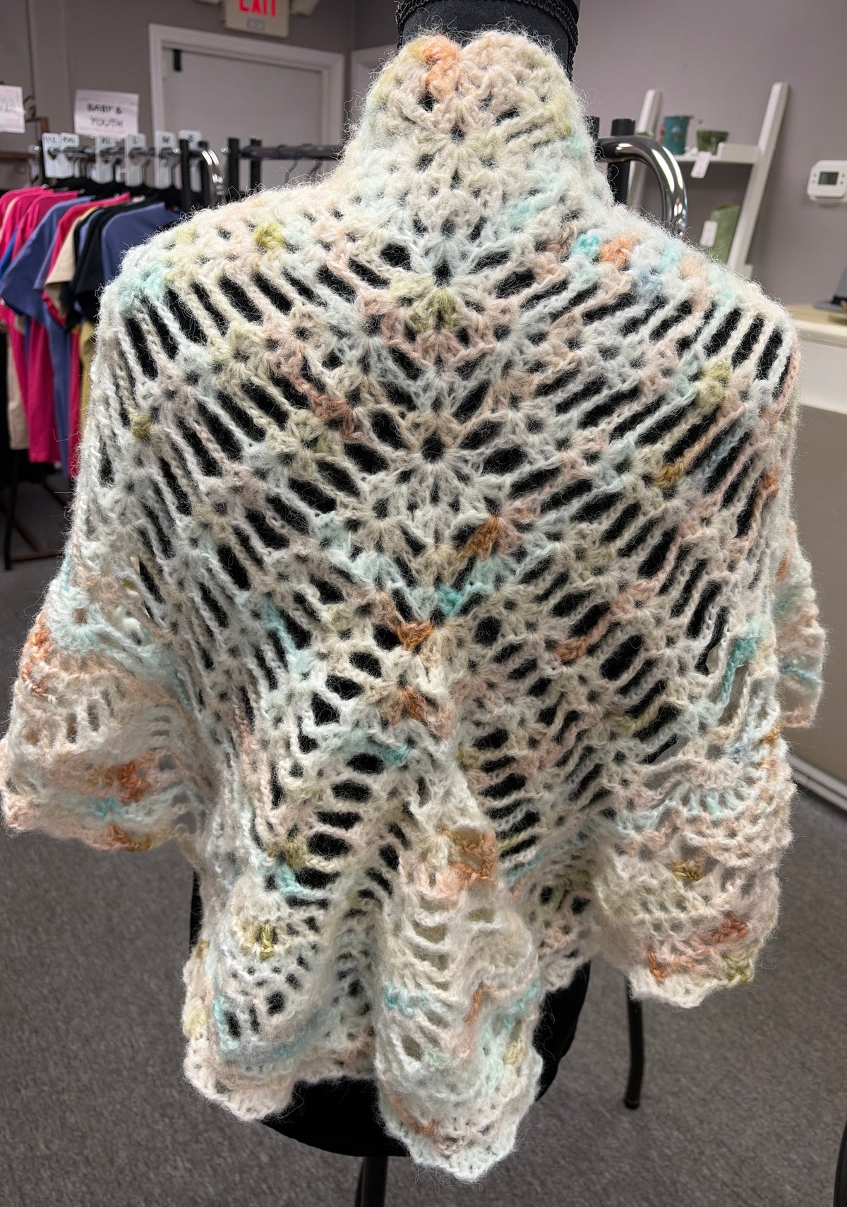 Pineapple shawl