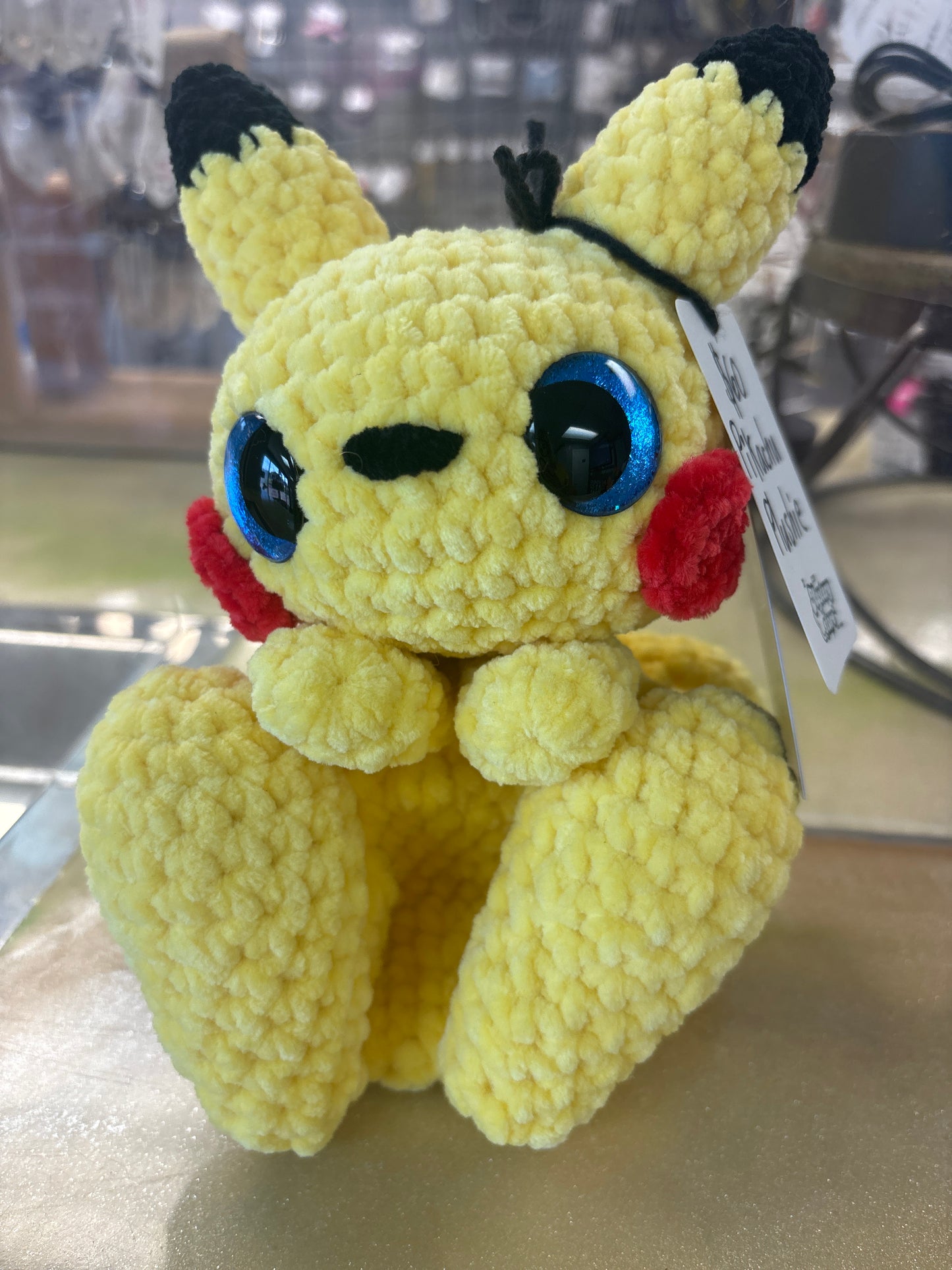 Pikachu plushie