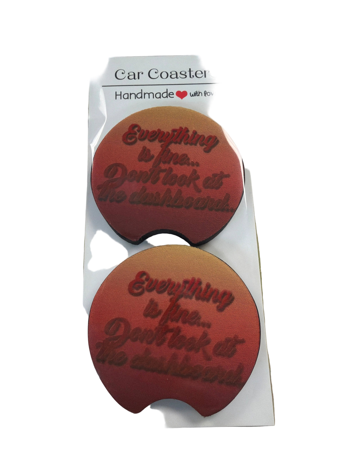 Car Coasters 2pk