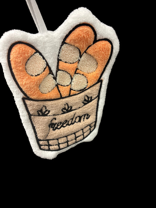 Hand towel & oven mitt