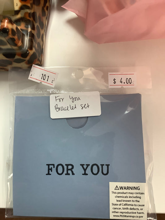 For you bracelet