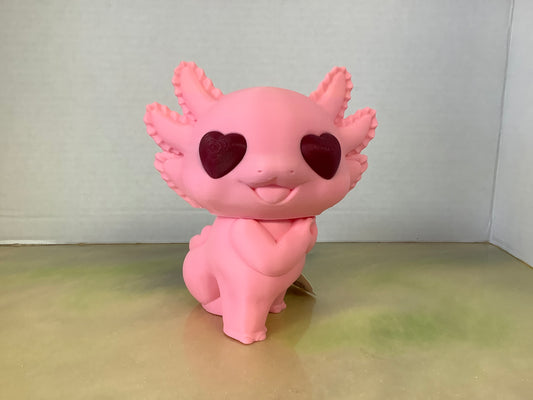 3D Axlotl Statues