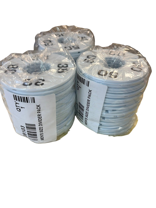 Men’s size divider pack