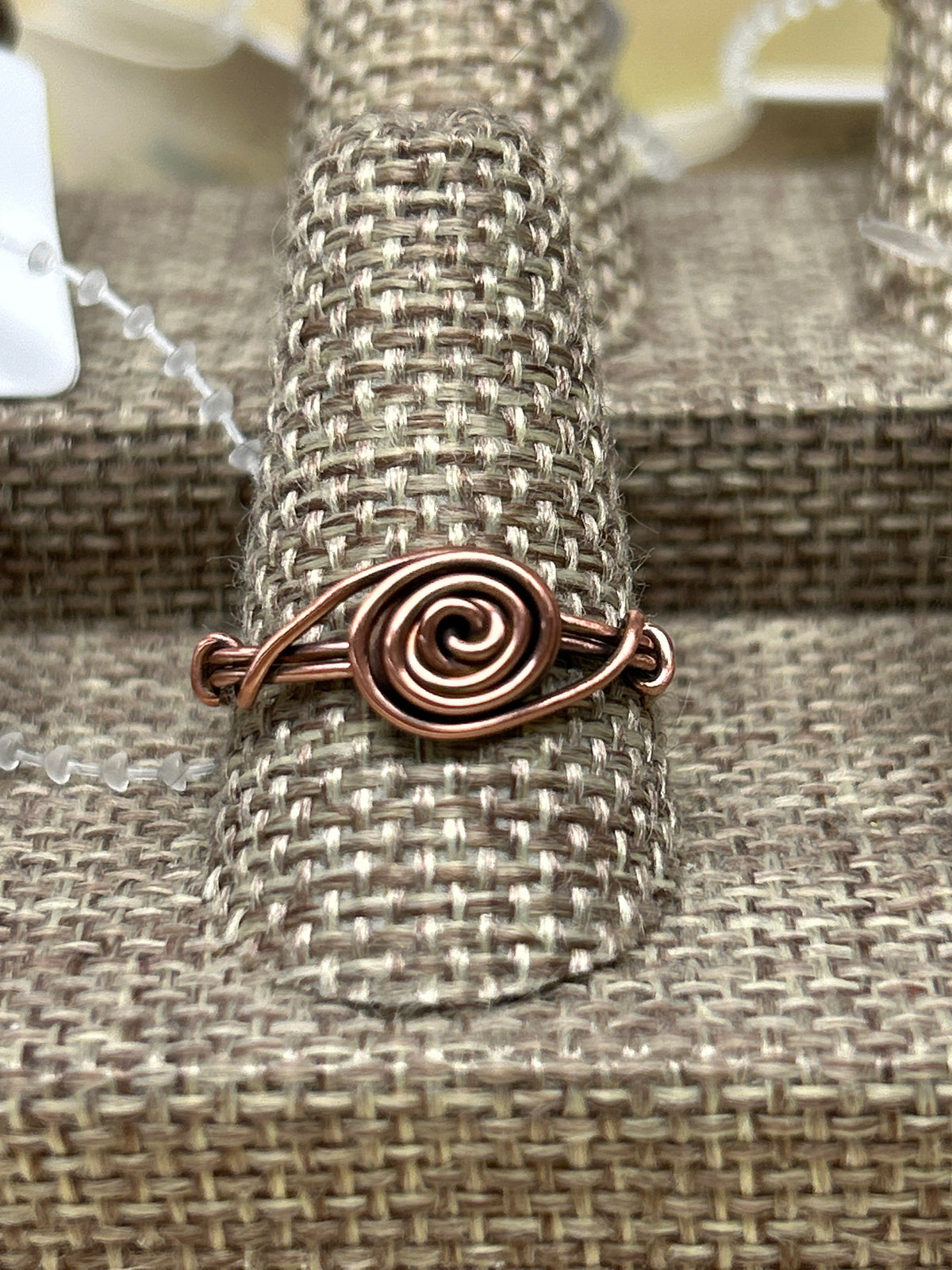 Mel’s Tangled Willow Copper Wire Rings