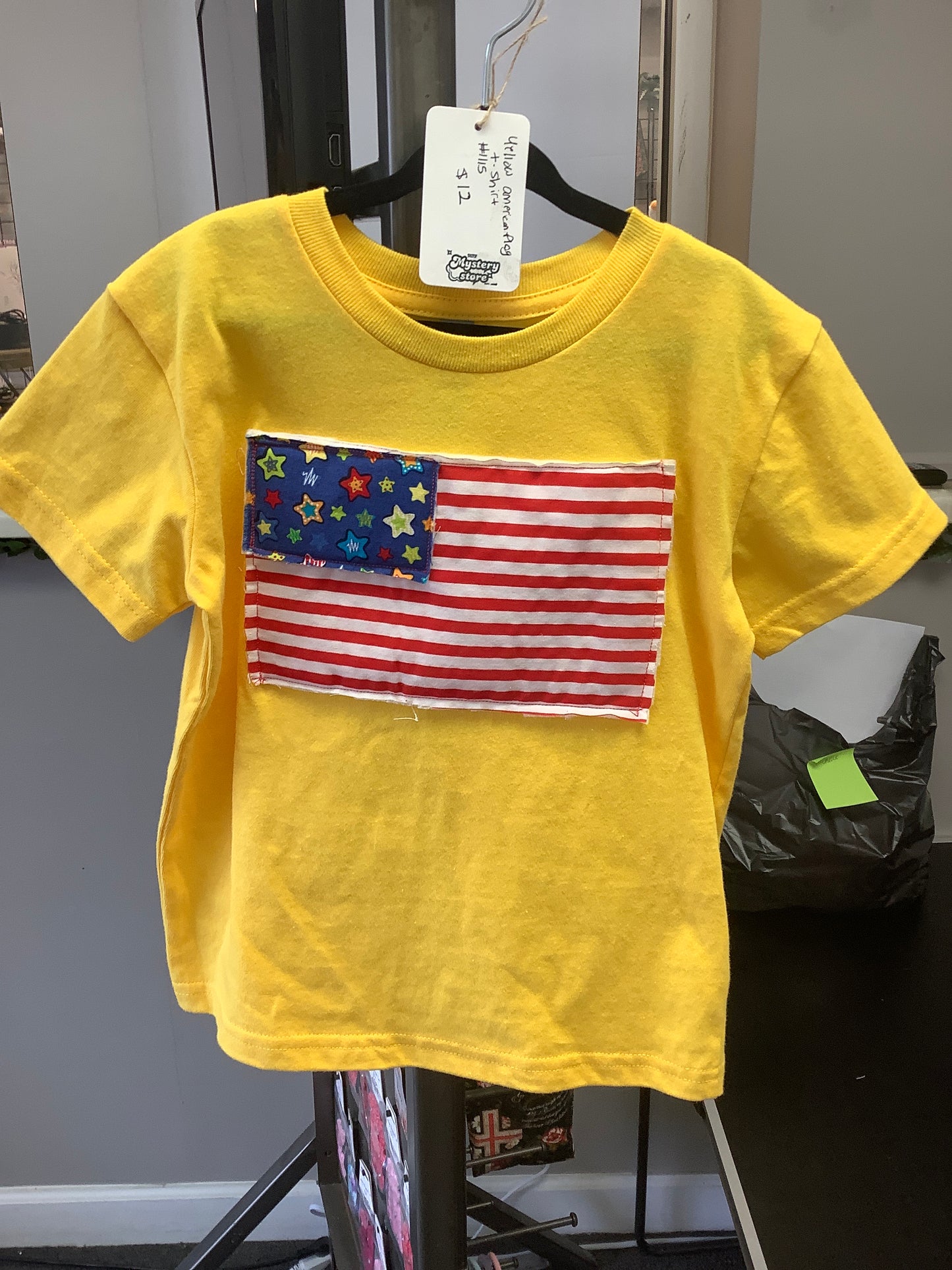 Kids American flag shirt