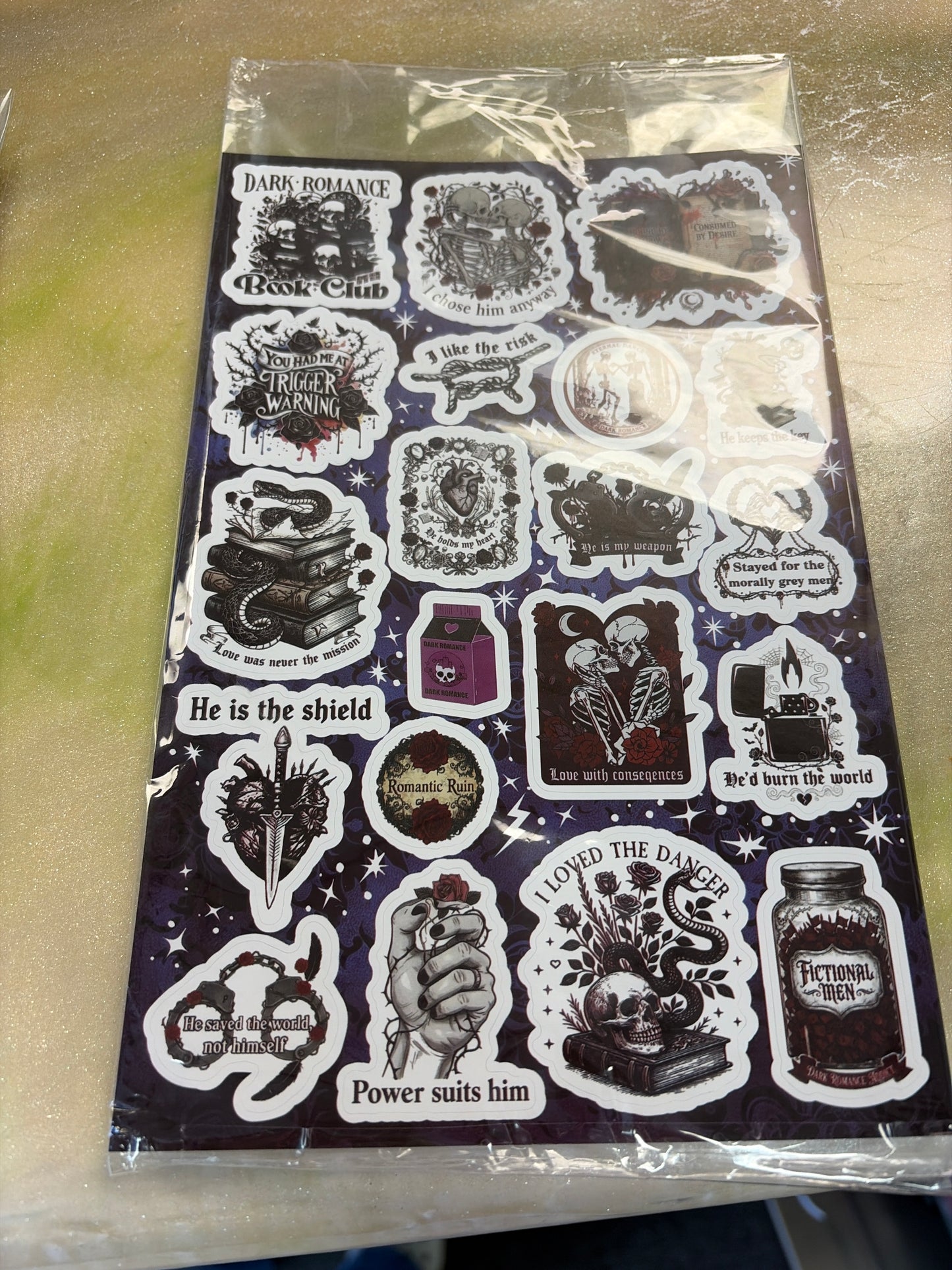 Sticker sheet