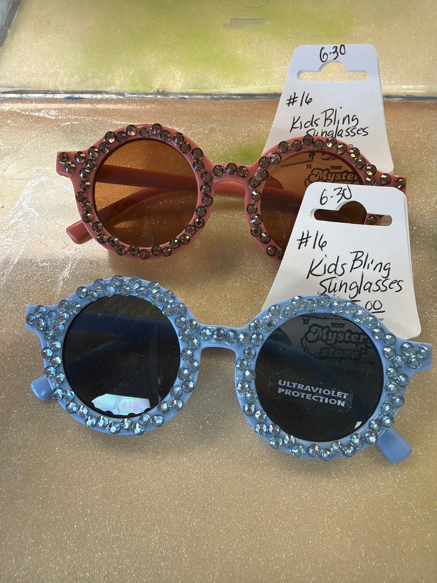 Kids bling sunglasses ￼