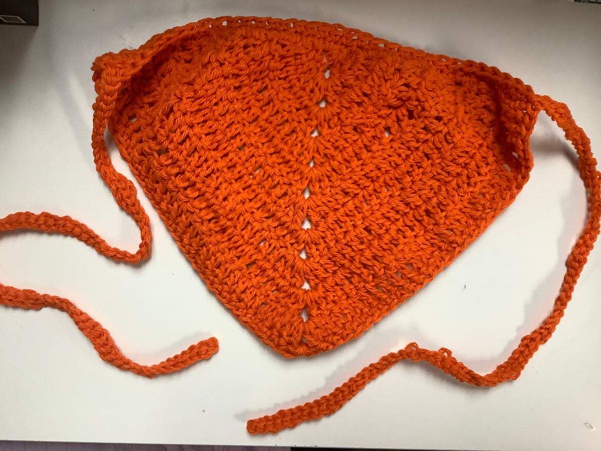 Crotchet hair bandana