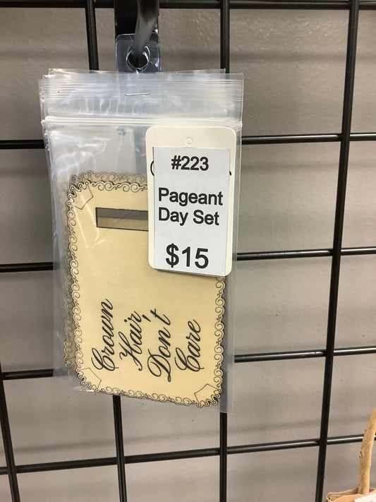 Pageant Day Set