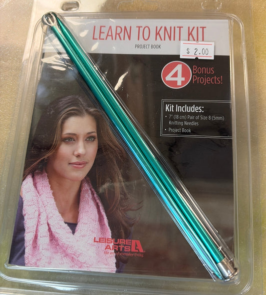 Learn to knit kit