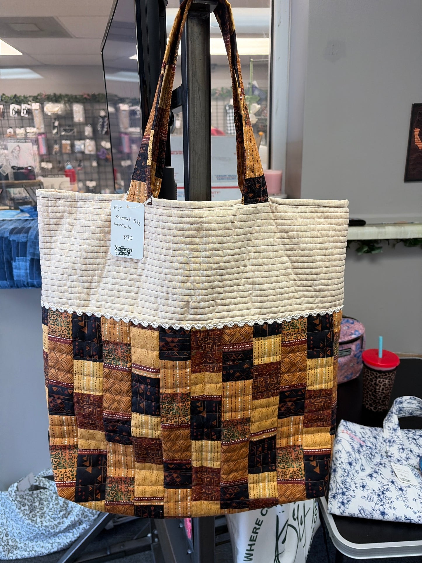 Reversible Weekender/market tote