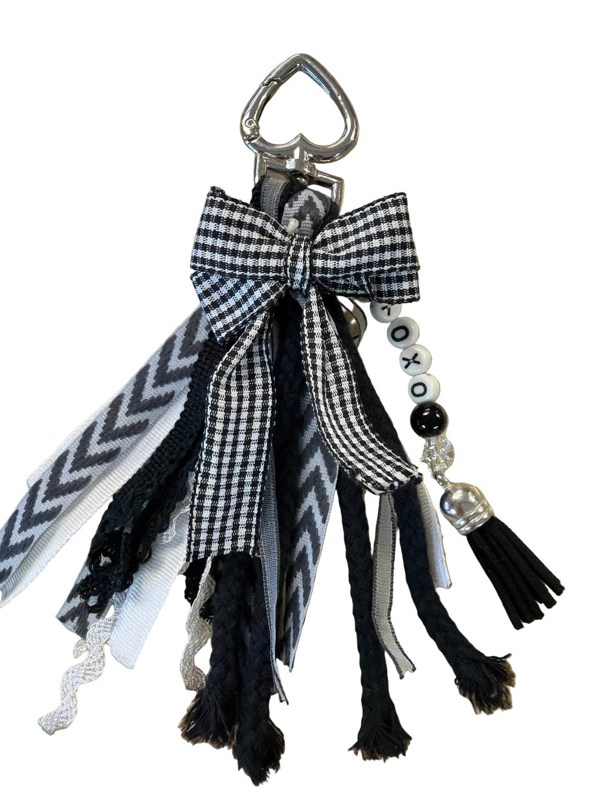 Ribbon bagtag/keychain