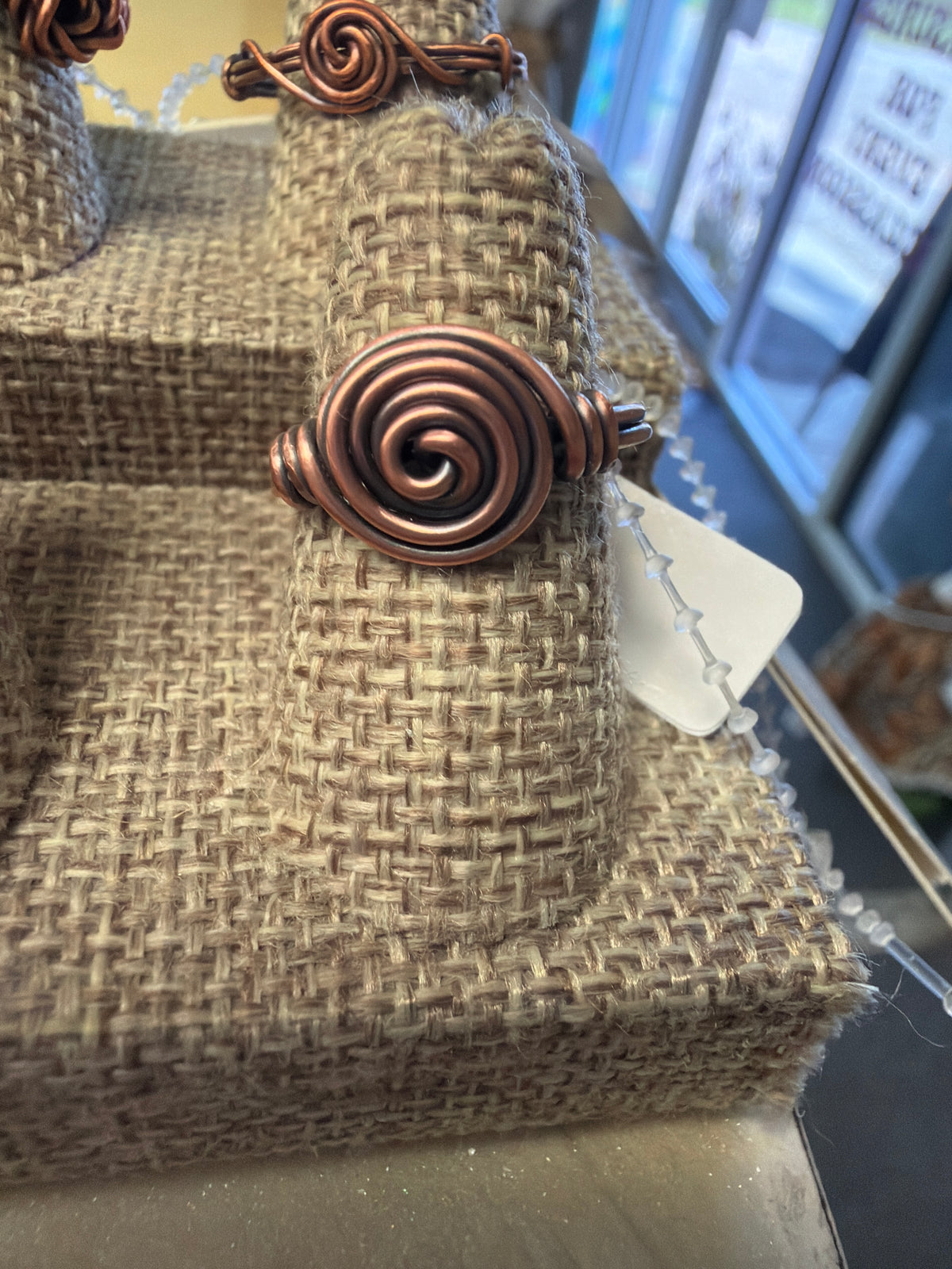 Mel’s Tangled Willow Copper Wire Rings