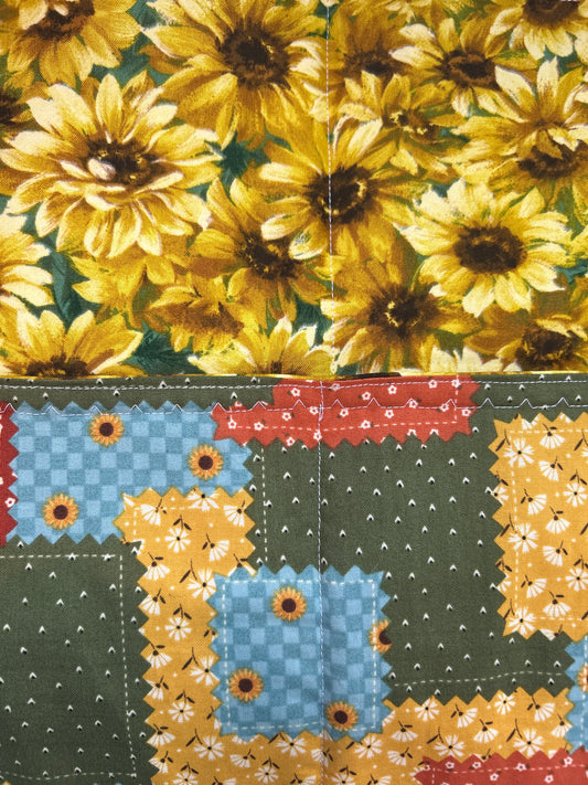 Reversible Centerpiece Table Cloth Handmade By Granny’s Hands