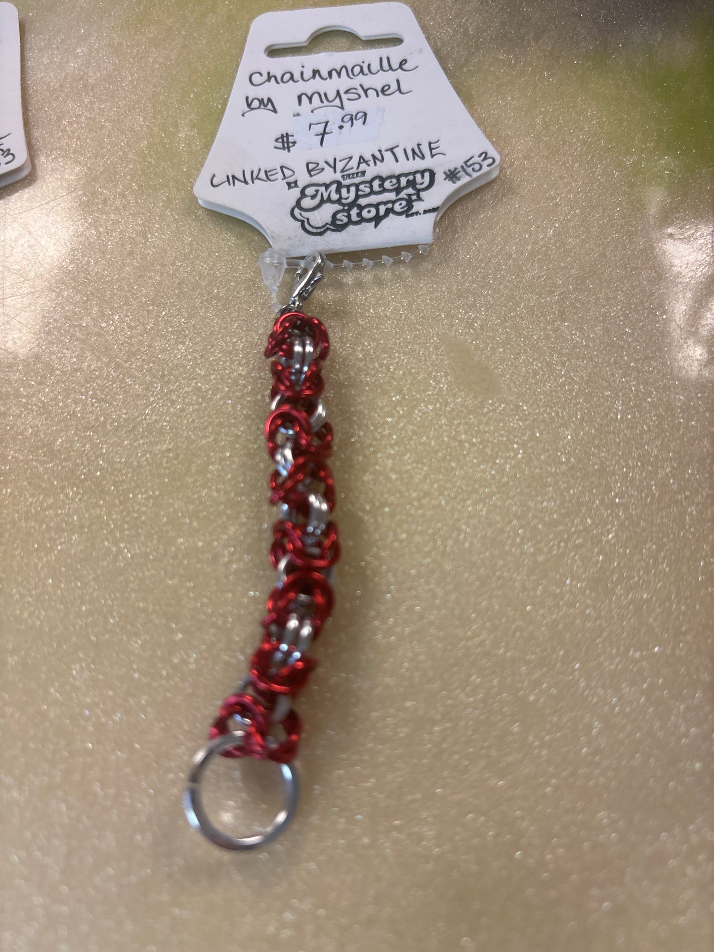 Chainmaille keychain