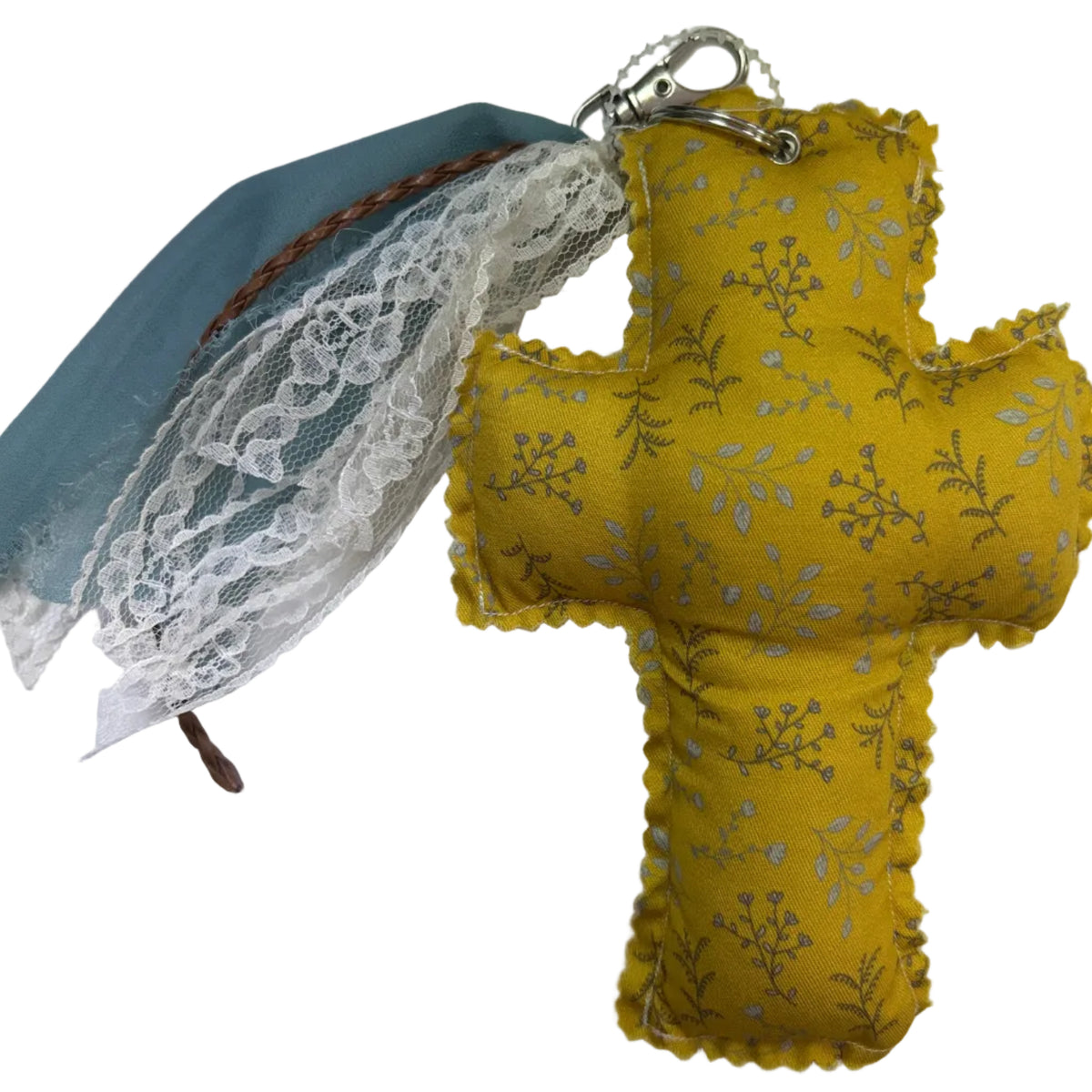 Puff Cross Bag Tag