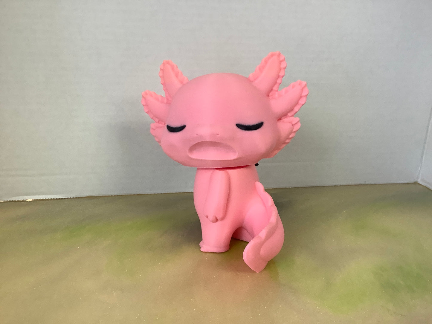 3D Axlotl Statues