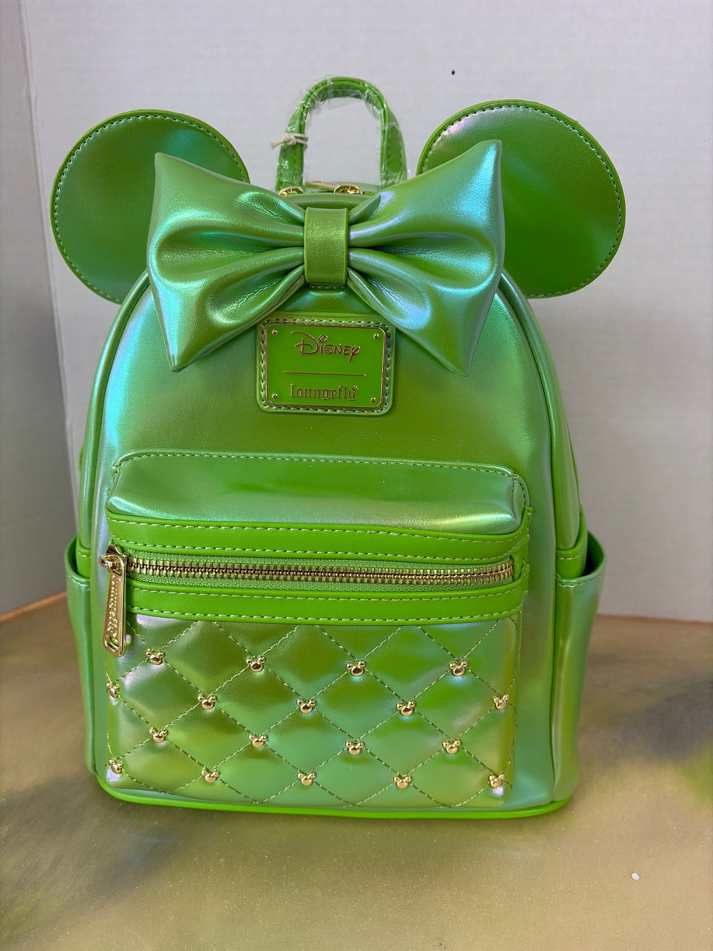 Green iridescent loungefly bag