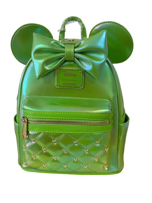 Green iridescent loungefly bag