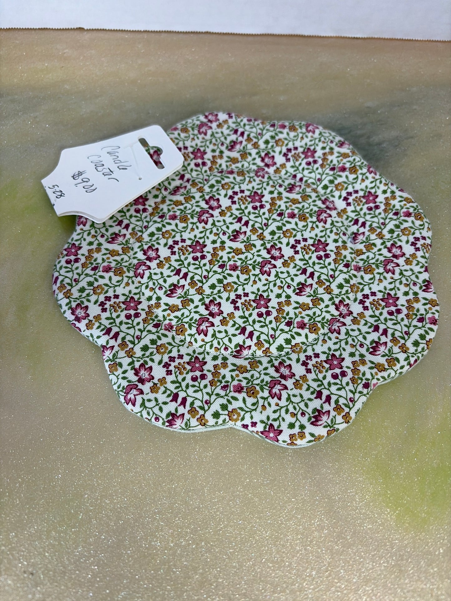 Candle coaster