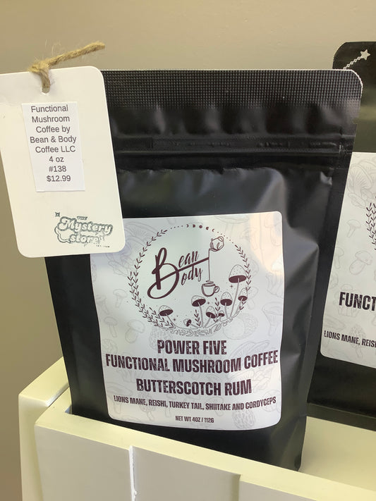 4oz functional mushroom coffee