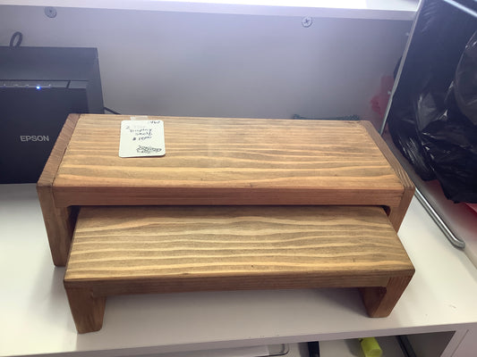 2 tier display